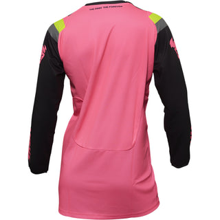 Thor Women's Pulse Rev Jersey - Charcoal/Pink