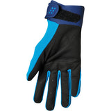Thor Youth Spectrum Gloves - Blue/Navy