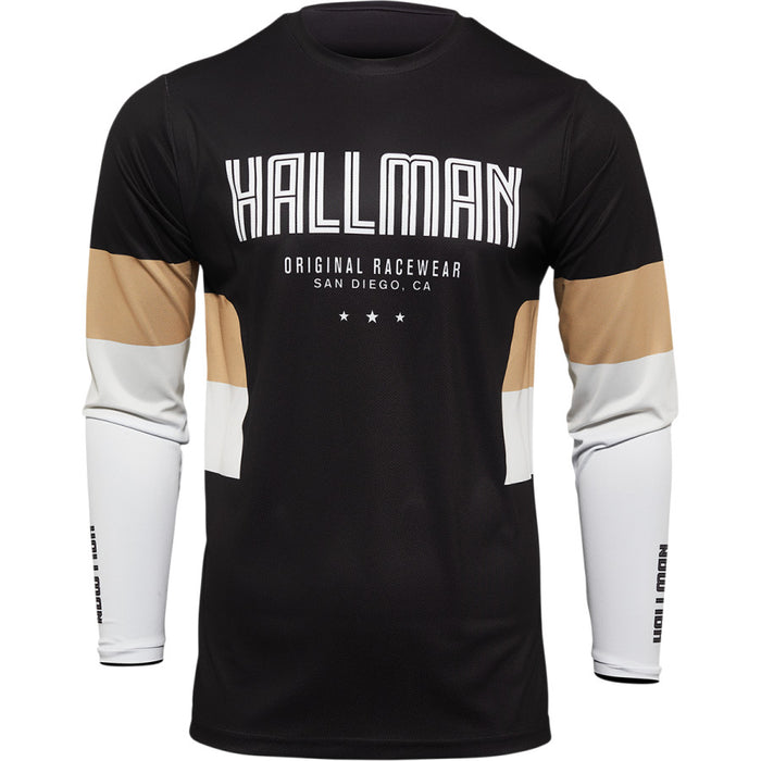 Thor Hallman Differ Draft Jersey - Black/Latte