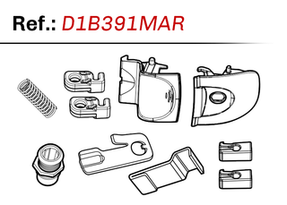 Shad Replacement Lock System Suit SH39 Top Case