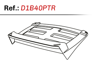 Shad Replacement Top Rack For SH40 Cargo Top Case