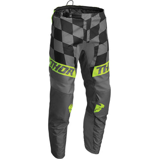 Thor Youth Sector Birdrock Pants - Grey/Acid