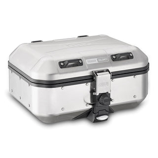 Givi MonoKey Trekker Dolomiti Panniers 30 Litre Motorcycle Top Cases - Silver