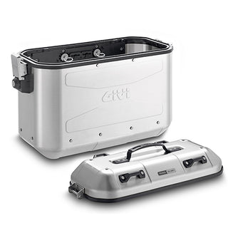 Givi MonoKey Trekker Dolomiti Panniers 36 Litre Motorcycle Side Cases - Silver