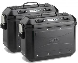 Givi MonoKey Trekker Dolomiti Panniers 36 Litre Motorcycle Side Cases - Black Line