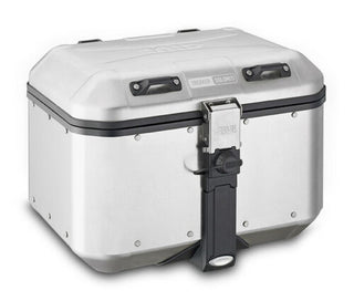 Givi MonoKey Trekker Dolomiti Panniers 46 Litre Motorcycle Top Cases - Silver