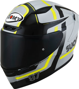 Suomy Track-1 Ninety Seven Helmet - Grey Yellow