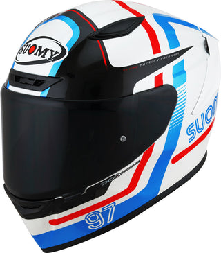 Suomy Track-1 Ninety Seven Helmet - White Red