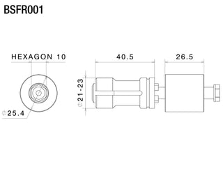 Rizoma Mounting Kit For Combining Sguardo Turn Signals With Bar-End Mirrors