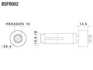 Rizoma Mounting Kit For Sguardo Turn Signals With End Mount Mirrors