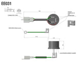 Rizoma Indicator Relay Kit For LED Turn Signals Hazard Flasher Switch - Technopolymer / PVC