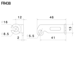 Rizoma Indicator Mounting Adapters Mounting Kit To Fit On Fairing The Leggera Rizoma Turn Signal FR438B