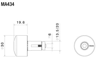 Rizoma PRO Bar Mount Multifit Kit MA434A - Silver