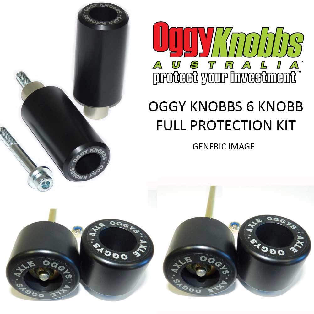 Oggy Knobbs MT-10 16-21 & MT-10SP 16-21 Full Protection Kit - Black