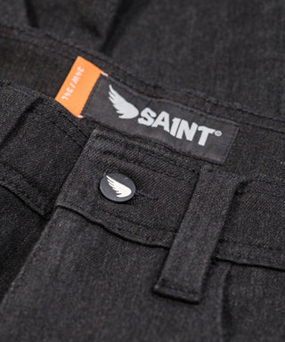 Saint Engineered Slim Armoured Jean Black