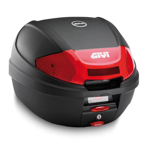 GIVI Monolock 30 Litre Top Bag Cases With Universal Mouting Plate - Black