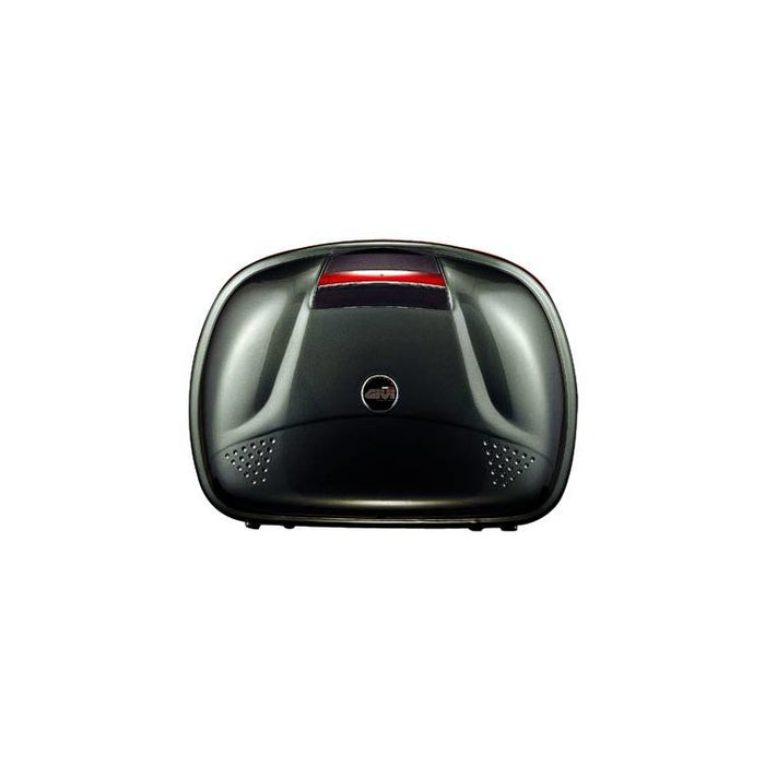 Givi E460 Monokey 460 Litre Motorcycle Top Case Black With Red Reflectors