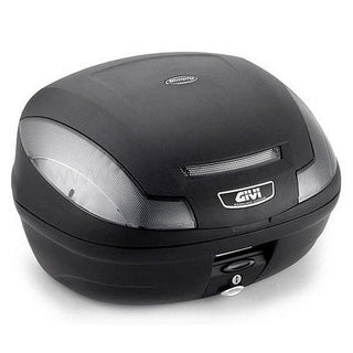 Givi E470NT Monokey 47 Litre Top- Cases With Universal Mounting Plate  - Black/Smoke