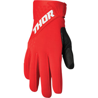 Thor Spectrum Cold Gloves - Red/White