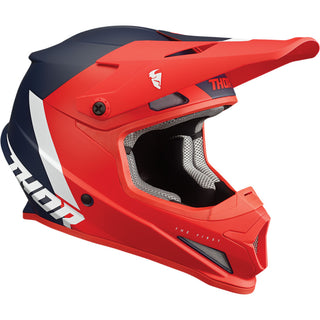 Thor Sector Chev Helmet - Red/Navy