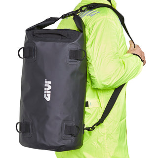 GIVI EA114BK Waterproof Cylinder seat 30 Litre Tail Bag - Black