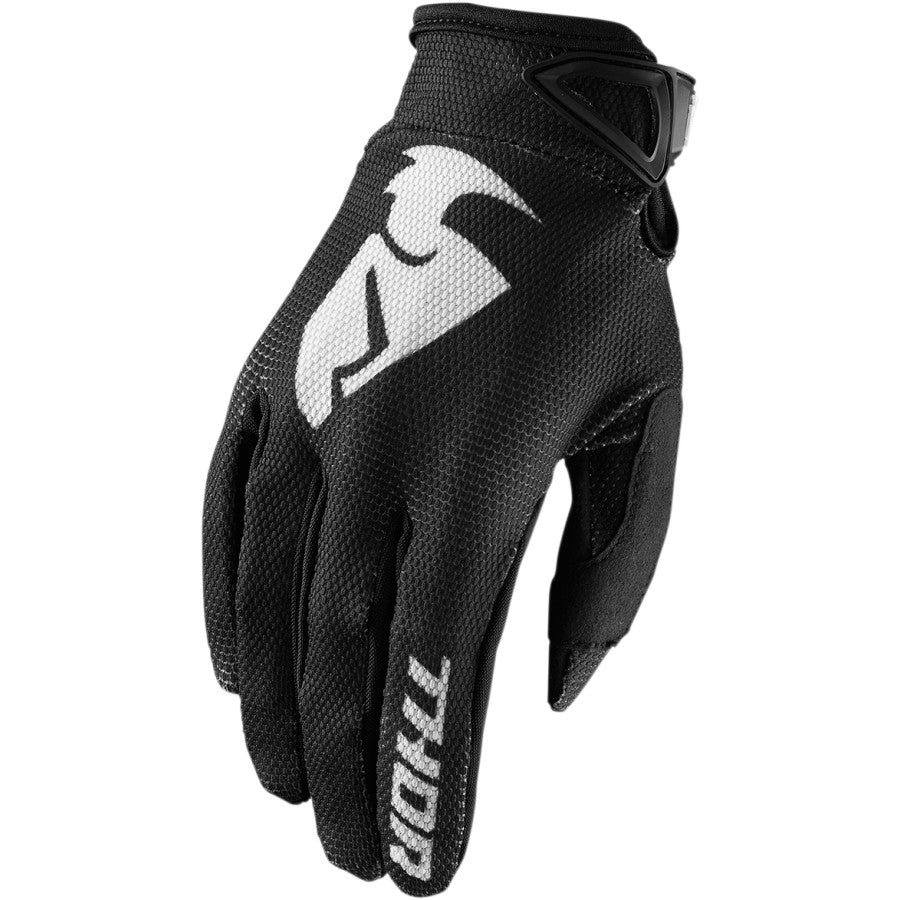Thor S20Y Youth Sector Gloves - Black