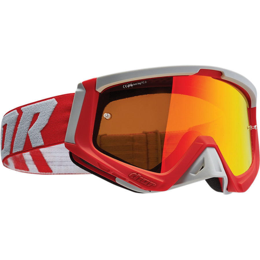 Thor Sniper Goggles - Red/Grey