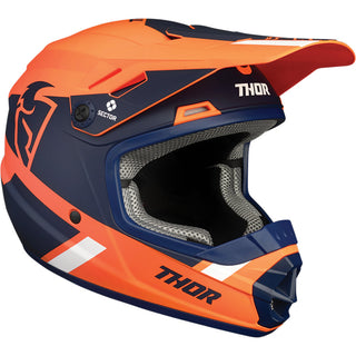 Thor Youth Sector MIPS Split Helmet - Orange/Navy