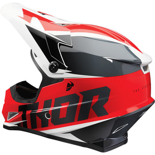 Thor Sector Fader Helmet - Red/Black