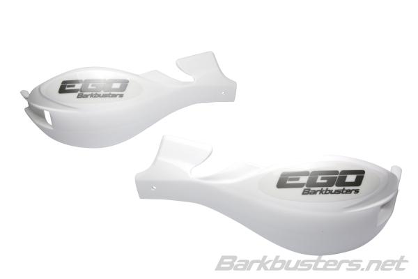 Barkbusters Ego Plastic Guards Only - White