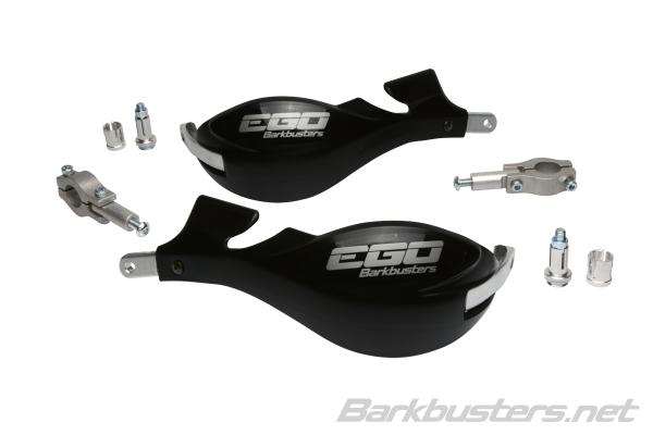 Barkbusters Ego Mini Handguard Straight 22mm - Black