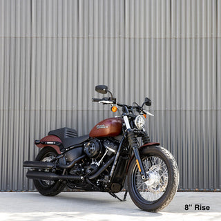 Biltwell Tyson XL Pullback 8 Bars - Chrome Throttle By Wire