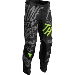 Thor Youth Pulse Counting Sheep Pants - Charcoal/Acid