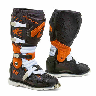 Forma Terrain TX Off-Road Motorcycle Boots - Black/Orange/White