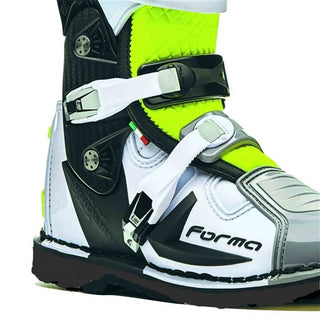 Forma Predator 2.0 Enduro Motorcycle Boots - Grey/White/Neon/Flo/Yellow