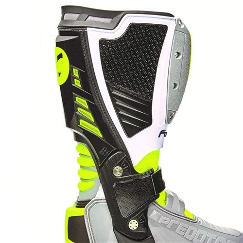 Forma Predator 2.0  Motorcycle Boots - Grey/White/Neon/Flo/Yellow