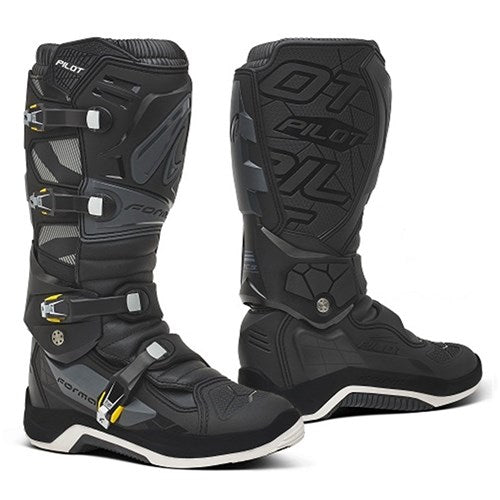 Forma Pilot Off Road Motorcycle Boots - Black/Anthracite