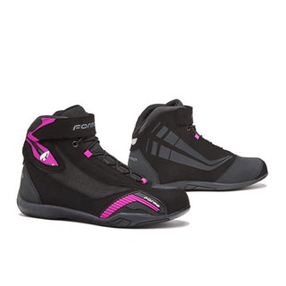 Forma Genesis Ladies Motorcycle Boots - Black/Fuchsia