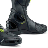 Forma Freccia Motorcycle Boots - Black/Neon Fluro Yellow