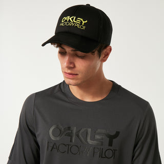 Oakley Factory Pilot Trucker Hat Black/Sulphur