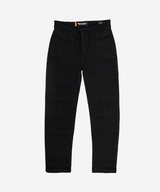 Saint Women's Engineered Straight Armoured Jean Black