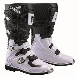 GAERNE GX-J Kids Motorcycle Boots - Black/White