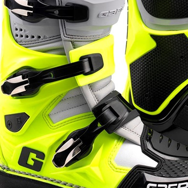 Gaerne SG-12 Motocross Boots - Grey/Yellow/Black
