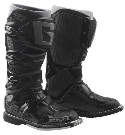Gaerne SG-12 Enduro Motorcycle Riding Boots - Black