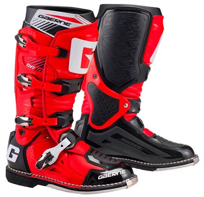 Gaerne SG-10 Motorcycle Riding Boots - Red/Black