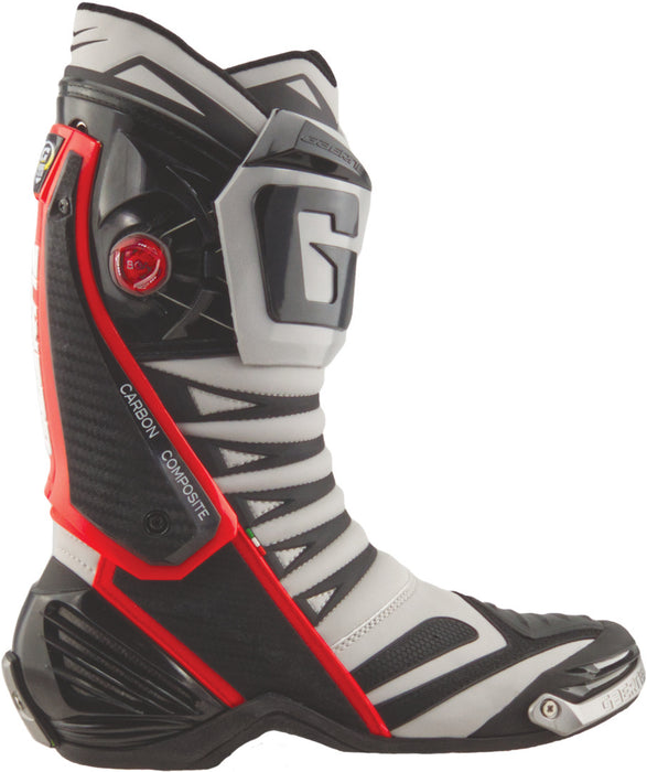 Gaerne GP-1 Evo Motorcycle Boots - Nardo/Grey/Red