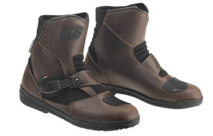 Gaerne Stelvio Aquatech Motorcycle Shoes - Brown