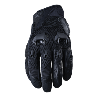 Five Stunt EVO Airflow Motorcycle Gloves - Black