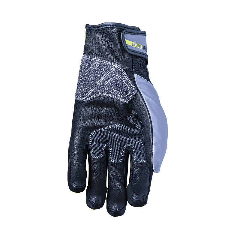 Five GT-3 Waterproof Motorcycle Gloves - Grey/Fluro