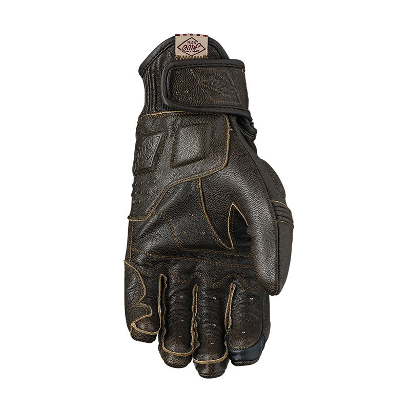 Five Kansas Motorcycle Gloves - Brown
